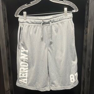 Aeropostale Light Gray Athletic Shorts
